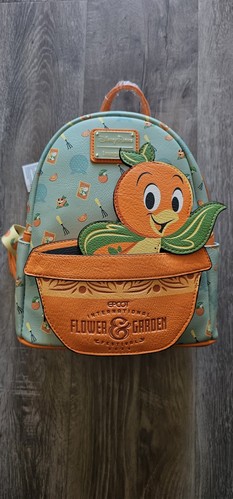 2024 Disney EPCOT Flower & Garden Festival Loungefly Orange Bird Backpack