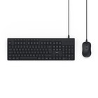 Hama CKM-200 keyboard mouse set (USB keyboard, USB mouse, ergonomic writing feel