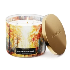 Goose Creek -AUTUMN SUNLIGHT 3 Wick Candle - 14.5oz