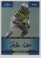 2016 Leaf US Army All-American Bowl Blue Prismatic 32/50 Jordan Elliott Auto 0b5