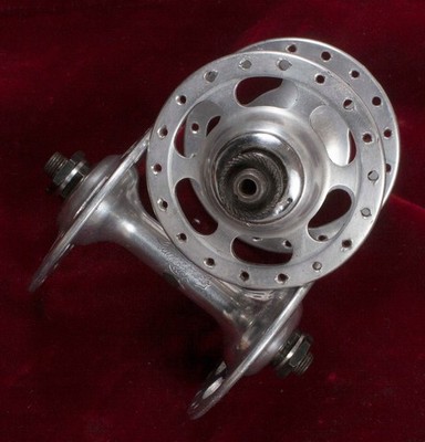 CAMPAGNOLO RECORD LARGE HUB 前後 60s Vintage Campagnolo early no Record hub set high flange 36 hole
