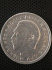 Hitler Election Token C-11 Aluminum 30mm. German Medal Colbert Hyder — photo 1