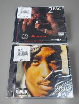  Lot of 2 - 2Pac Factory Sealed CDs- All Eyez On Me, Greatest Hits