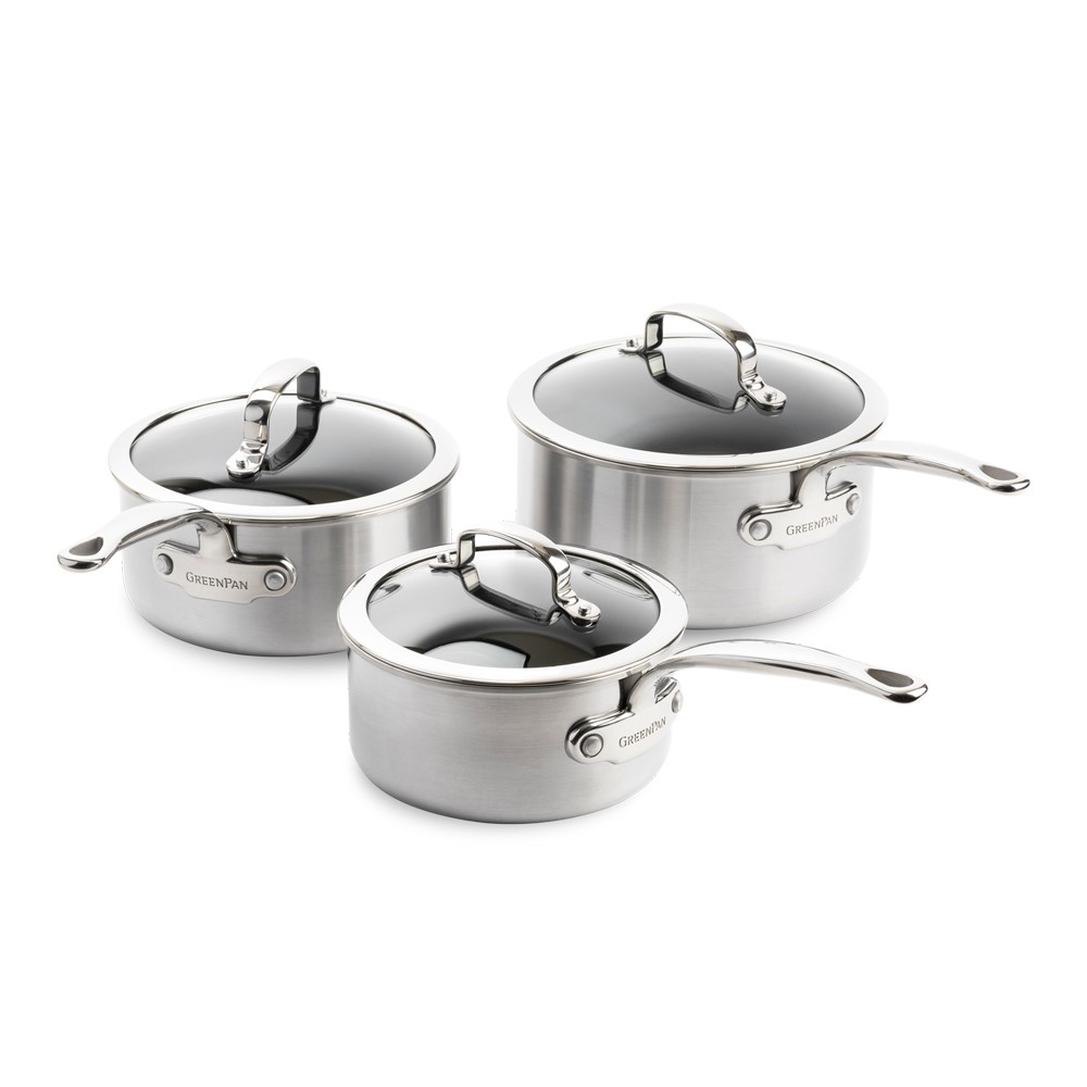 Casseroles Première en acier inox 16 18 20 cm pour cuisiner de bons repas en famille