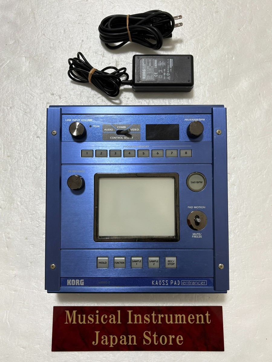 Korg Kaoss Pad entrancer KPE1 Audio Video Processor with Power