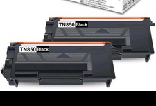 TN850 Toner Cartridge For Brother MFC-L5850DW HL-L6200DW MFC-L5850DW - 2 Pack