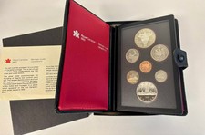 1982 Canada double dollar proof coin set