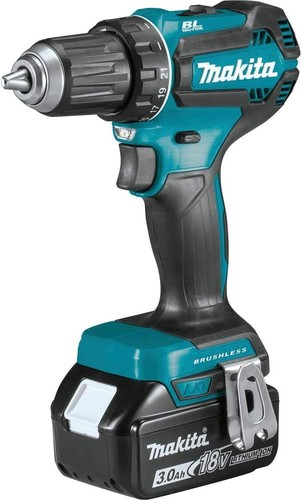 Makita XFD131 18V LXT Iones de Litio Sin Escobillas Inalámbrico 1/2 Driver Taladro Kit 3.0Ah - Imagen 3 de 8