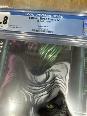 Batman Three Jokers #2 CGC 9.8 (2020) - Joker - Fabok Variant