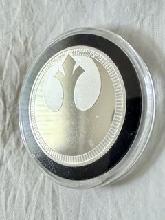 2022 Star Wars REBEL ALLIANCE 1oz Silver Coin Niue $2 .999 Fine Silver BU