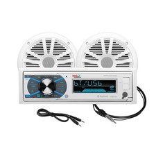 Boss Audio MCK632WB.6 Marine Stereo 6.5" Speaker Kit - White MCK632WB.6 