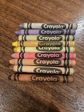 Crayola Crayon Retired Binney and Smith Set of 9 Colors