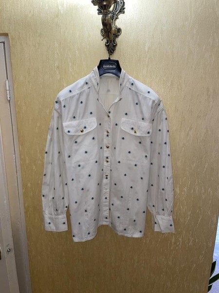 Women Escada Shirt White 36 / S / 44