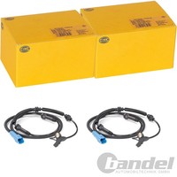 2X Hella ABS-SENSOREN Vorne Passend FÜR CitroËN C5 Links+Rechts | 6PU 009
