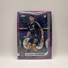 Alejandro Alvarado RC Purple Refractor San Diego MLS 2025 Chrome