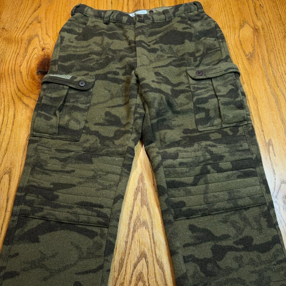 Pantalones cargo Columbia Gallatin Range mezcla de lana para hombre 38 camuflados caza (38X34) Foto 2 de 4