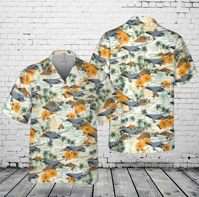 US Air Force Northrop Grumman JetZero Pocket Hawaiian Shirt