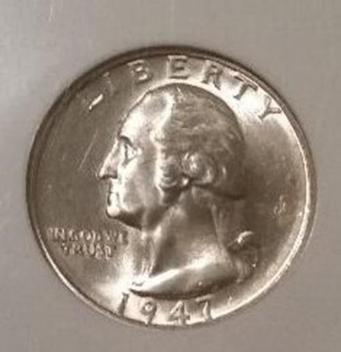 NGC 1947 S Washington Quarter MS66* - Picture 3 of 4