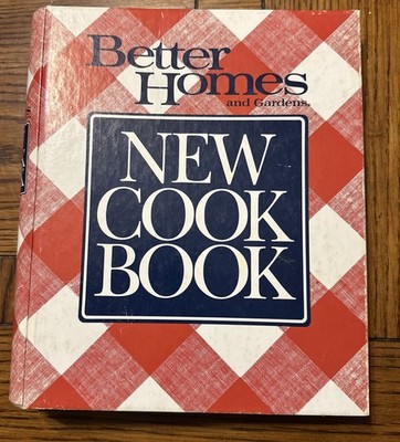 Better Homes & Gardens New Cook Book 1989 Ring Bound 10th Edition Vintage