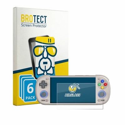 6x Panzerfolie Schutzglas für Retroid Pocket 6 Displayschutz