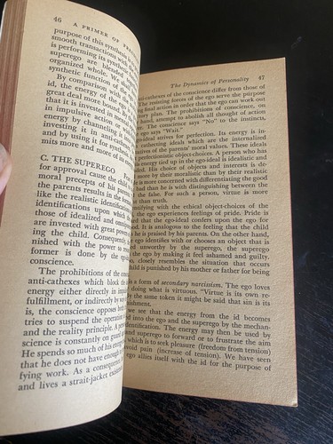A PRIMER OF FREUDIAN PSYCHOLOGY BY CALVIN HALL-PBK-1961 - Picture 4 of 6