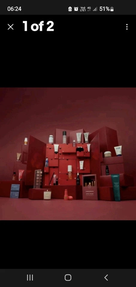 Look Fantastic Beauty Advent Calendar Worth Over £650 New &Sealed Christmas 2025 - Image 2 of 4