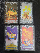 Tarot Card Deck Lot - Page of Wands, Three/Two/Ten of Coins Cards