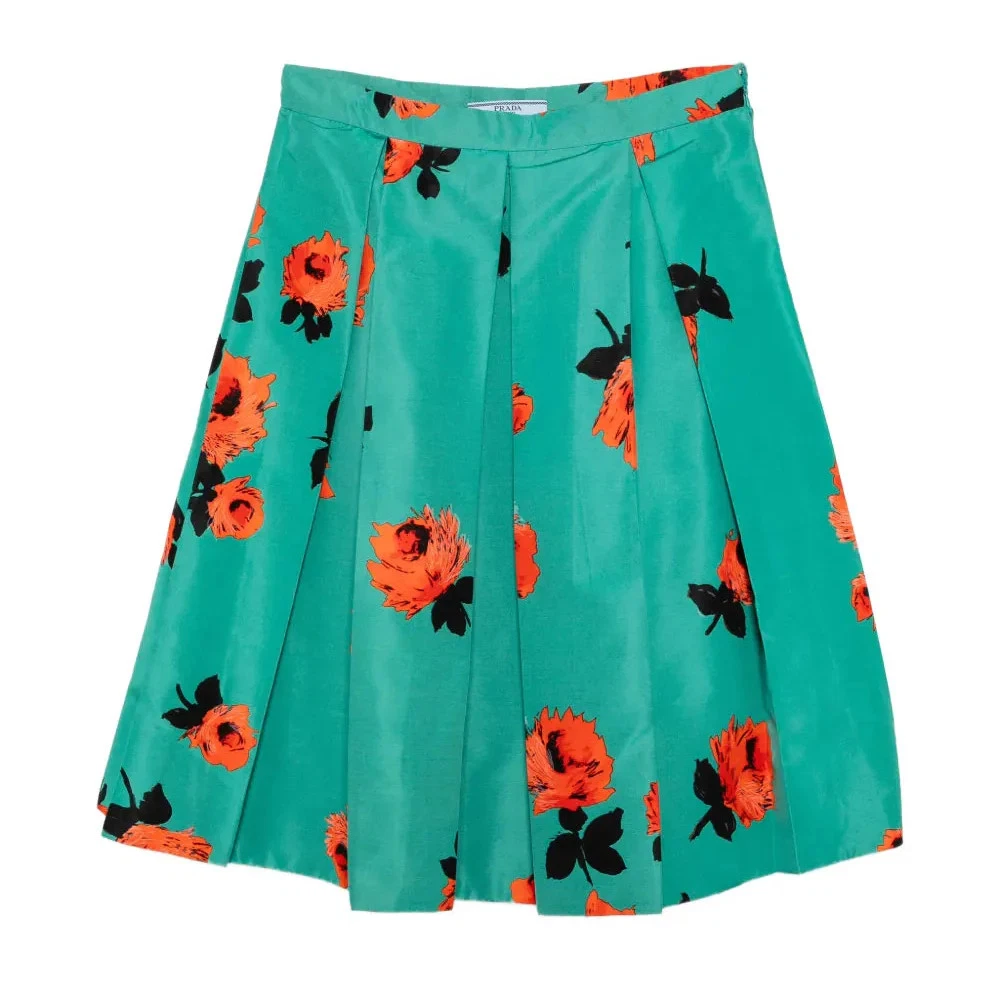 PRADA Silk Floral Skirts for Women for sale | eBay