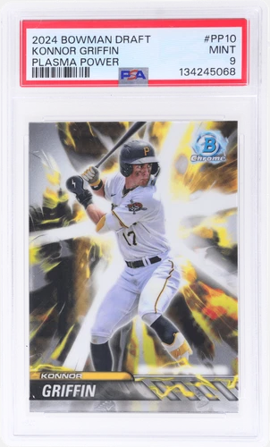 2024 Bowman Draft Konnor Griffin Plasma Power #PP-10 PSA 9