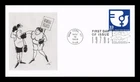 US COVER FIRST DAY OF ISSUE WOMEN'S RIGHTS MOVEMENT JET BOY CACHET