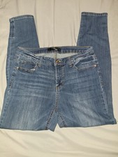 Stitch Star Women  s Jeans Sz 12 Blue Stretch Denim Skinny Jeans