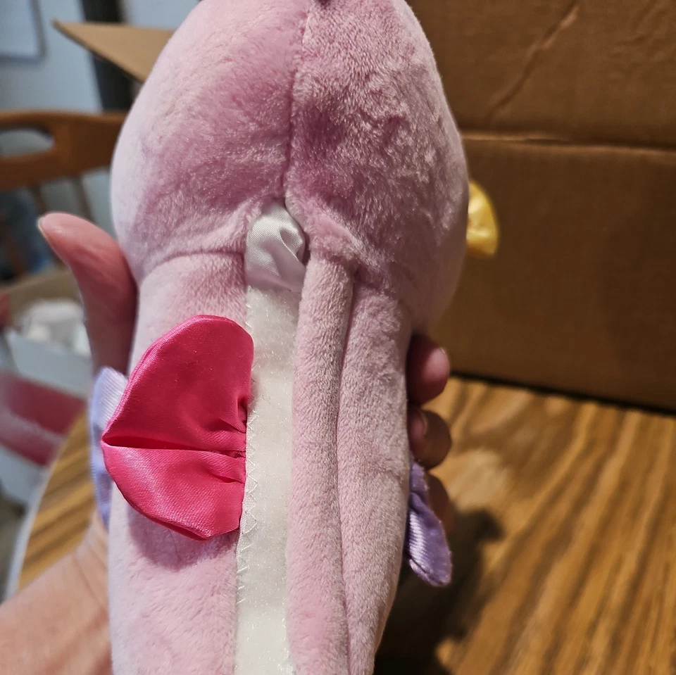 Juguete de peluche Fisher Price Ocean Wonders rosa SeaHorse calmar brillo luces musicales Foto 3 de 3