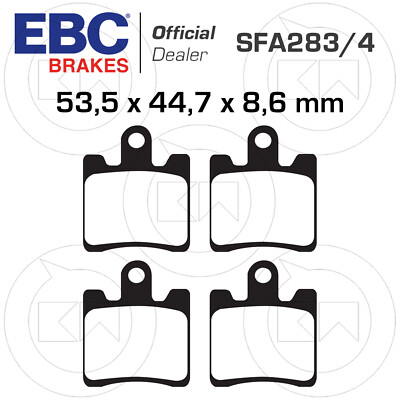 EBC FA283 Factory Motorcycle Parts Brake Pad For DAELIM SN 125 SL - Foto 6