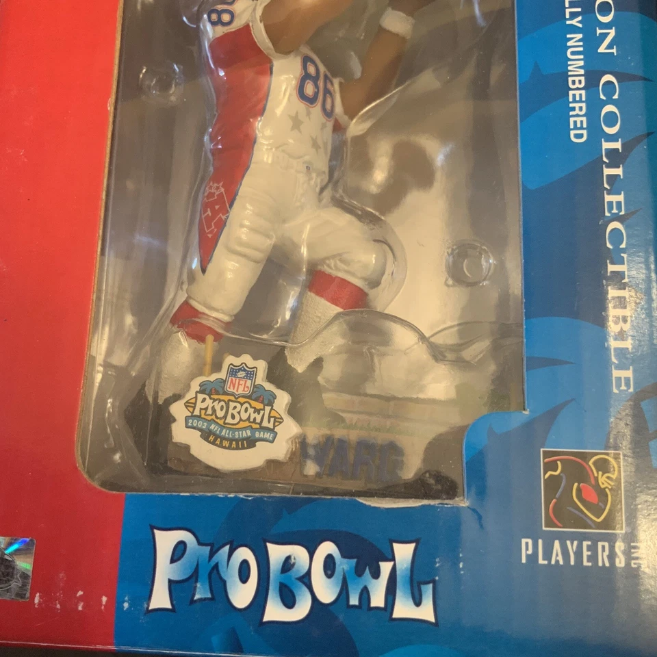 PITTSBURGH STEELERS HINES WARD Pro Bowl LEGENDS OF FIELD BOBBLEHEAD raro nuevo en caja Foto 3 de 4