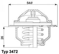 Thermostat FüR Seat Altea,Leon,Toledo Iii; Audi A3,A4,A6,TT; VW Tiguan,Touran