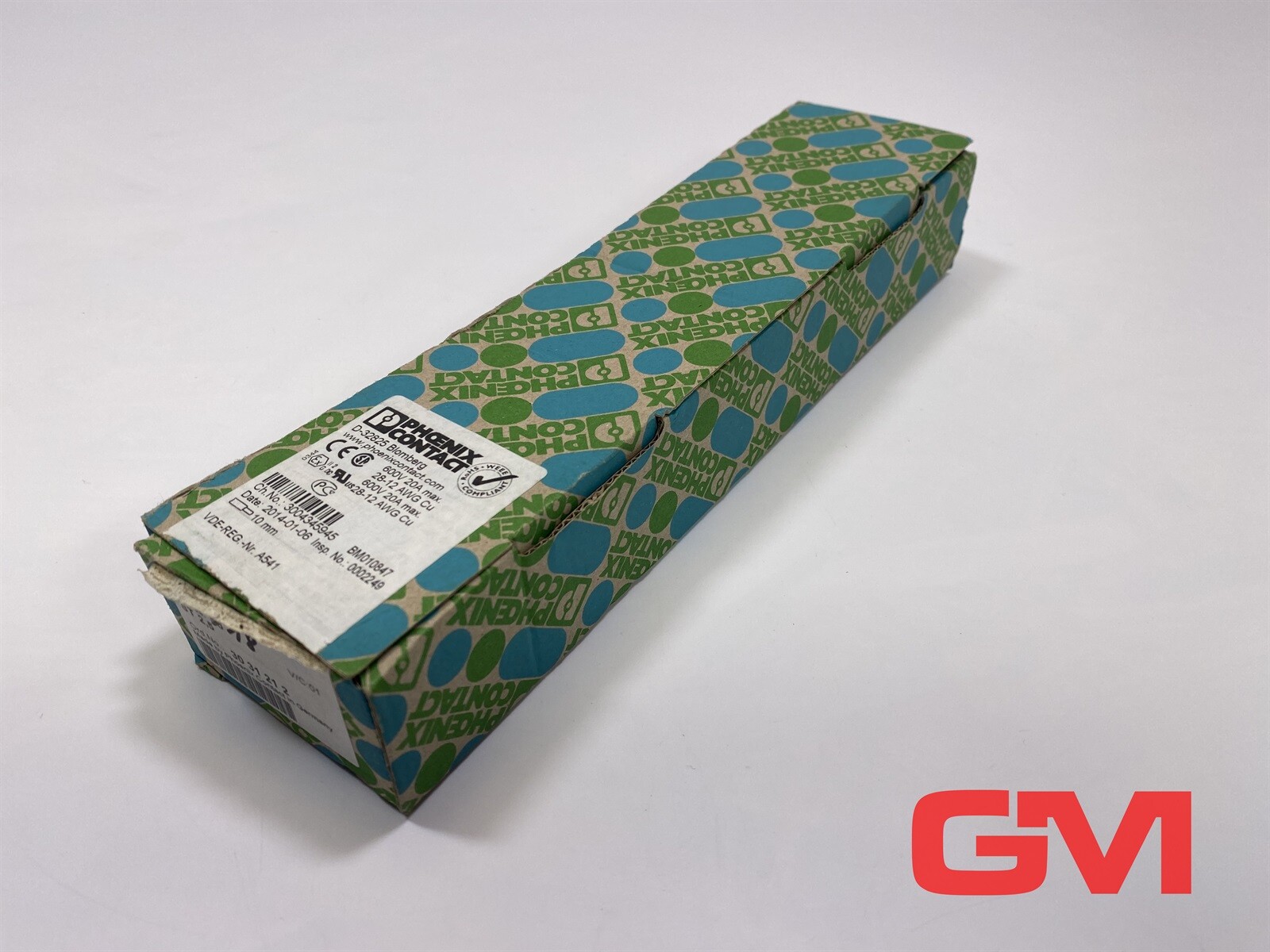 Ve 18x Phoenix Contact Terminal Block St 2,5 3031212 24A 800V