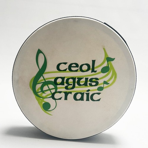 Bodhran 14" with Bag and Beater, Koda Irish Drum, CEOL AGUS CRAIC - Picture 2 of 11