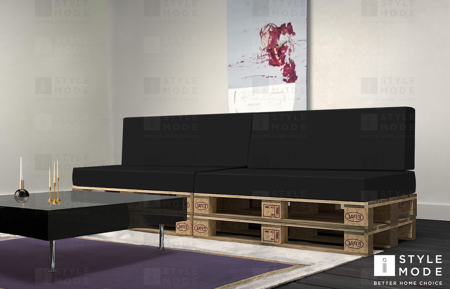 Euro Pallet Seat Cushions Outdoor Garden Sofa Seat Foam Seat Pads