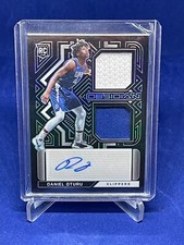 DANIEL OTURU 2020-21 PANINI OBSIDIAN DUAL JERSEY AUTO ROOKIE RC #D 55/99