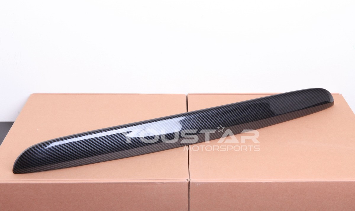 US STOCK Carbon Look Trunk Lid Handle Cover for MINI Cooper R56