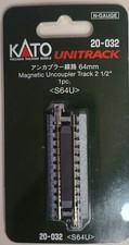 Kato N Scale Unitrack Magnetic Uncoupler Track 2 1/2" 1pc. 20-032
