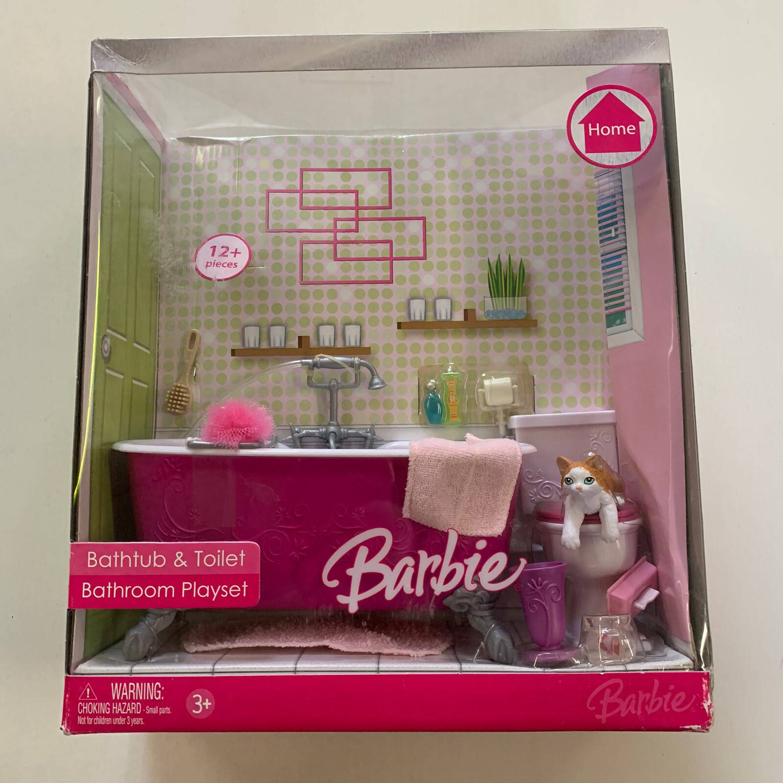 Barbie Bathtub & Toilet Bathroom Playset 2006 NEW eBay