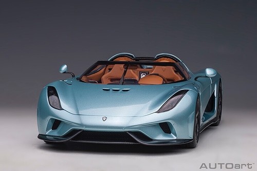 1/18 AutoArt Koenigsegg Regera Horizon Azul 79028 - Imagen 17 de 19