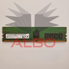 16GB MICRON MTA18ASF2G72PDZ-2G6E1QI 2Rx8 RDIMM DDR4 PC4-2666V ECC SERVER MEMORY