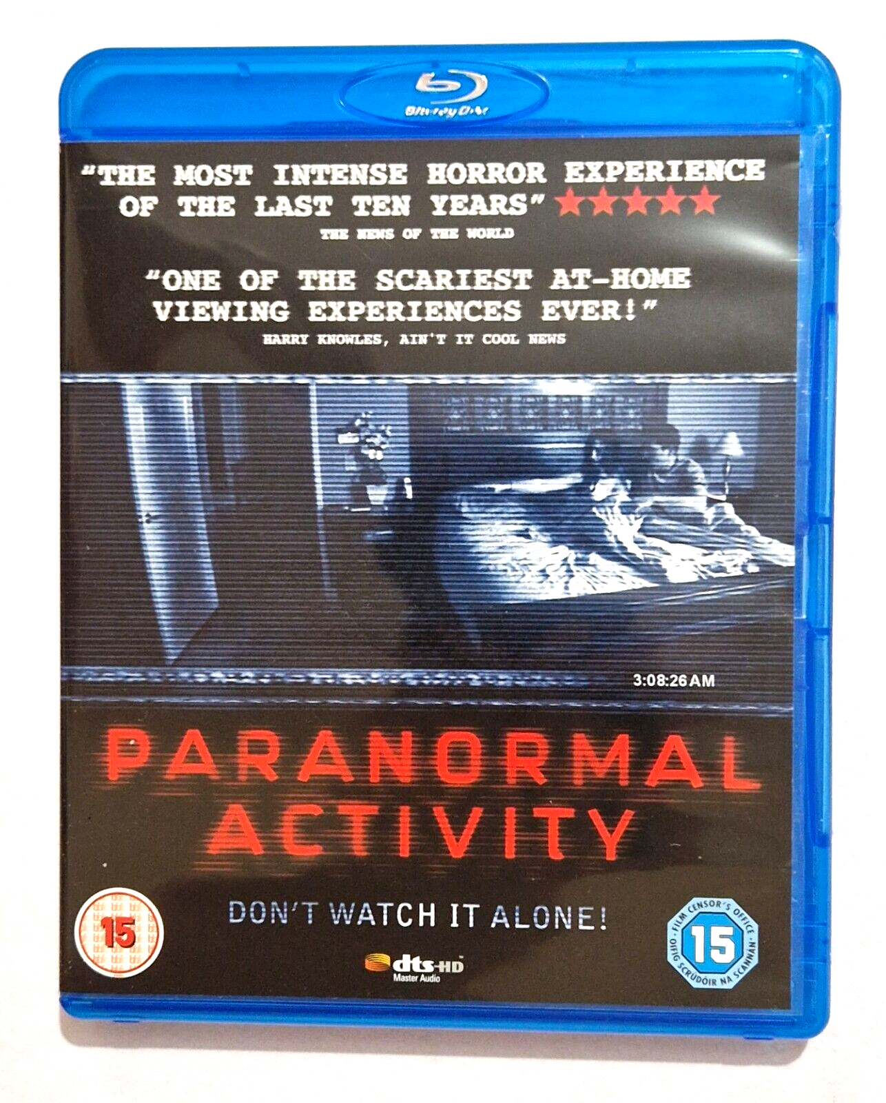 Paranormal Activity BLU RAY Horror Film