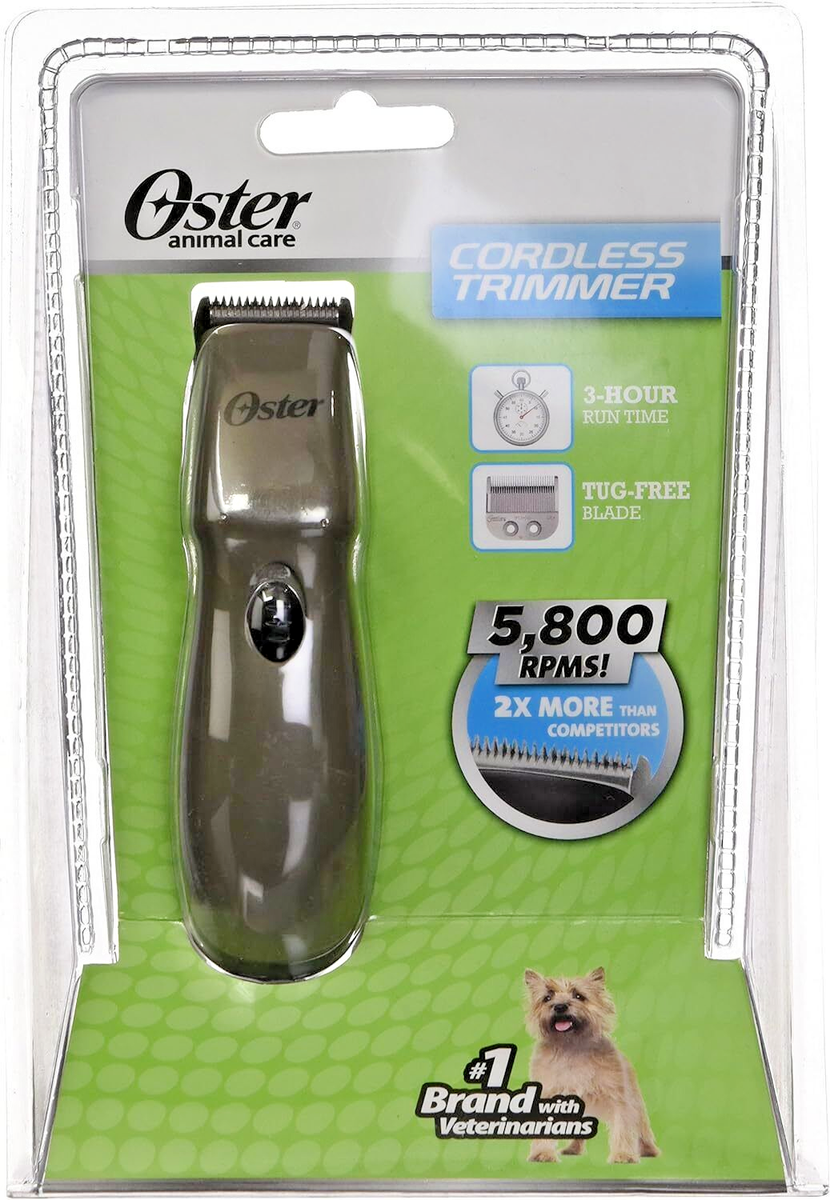 Oster Cordless Pocket Trimmer for Dog's Face, Ears, Paws and