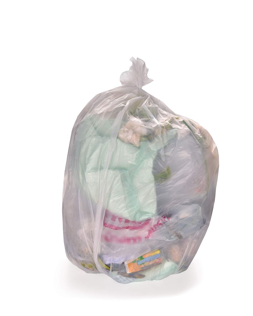 42 Gallon Trash Bags, 3 Mil Contractor Bags, Heavy Duty Large