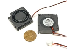 2 Pieces 12v 3010 blower fan computer 3cm 30mm cpu small 3d printer GDSTime C53