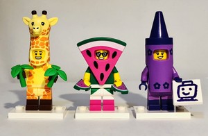 lego crayon girl