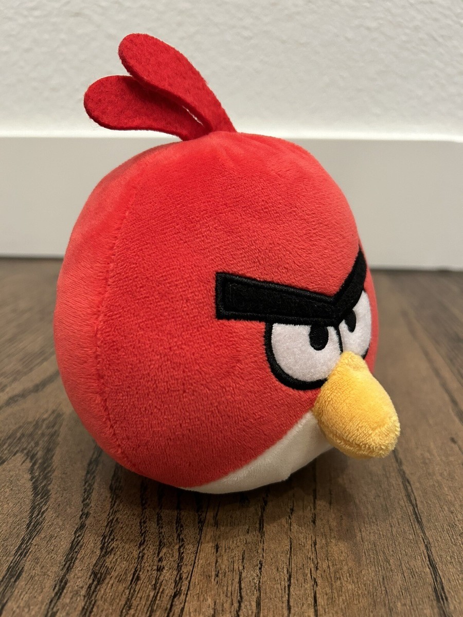 Angry Birds 赤いぬいぐるみ 約15cm Angry Birds Plush Red Bird Toy Stuffed Animal 5